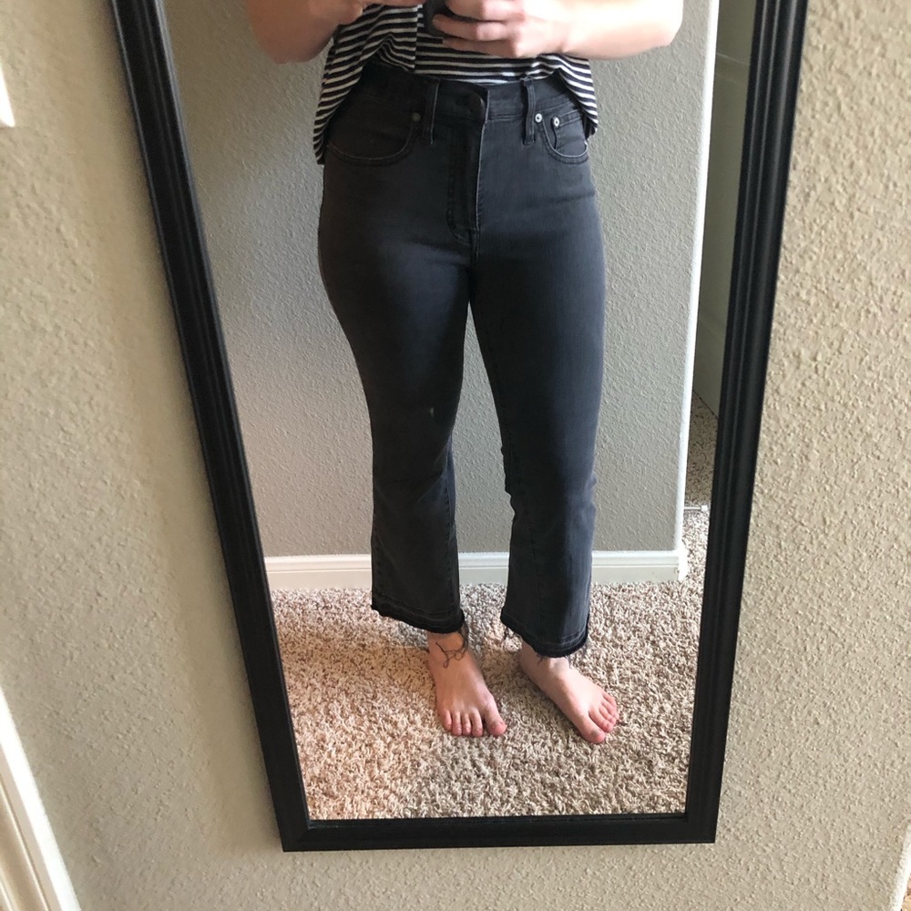 Madewell Cali-Demi Boot Jeans Inset Leg Edition